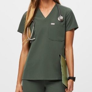 Figs Moss XS Catarina Top